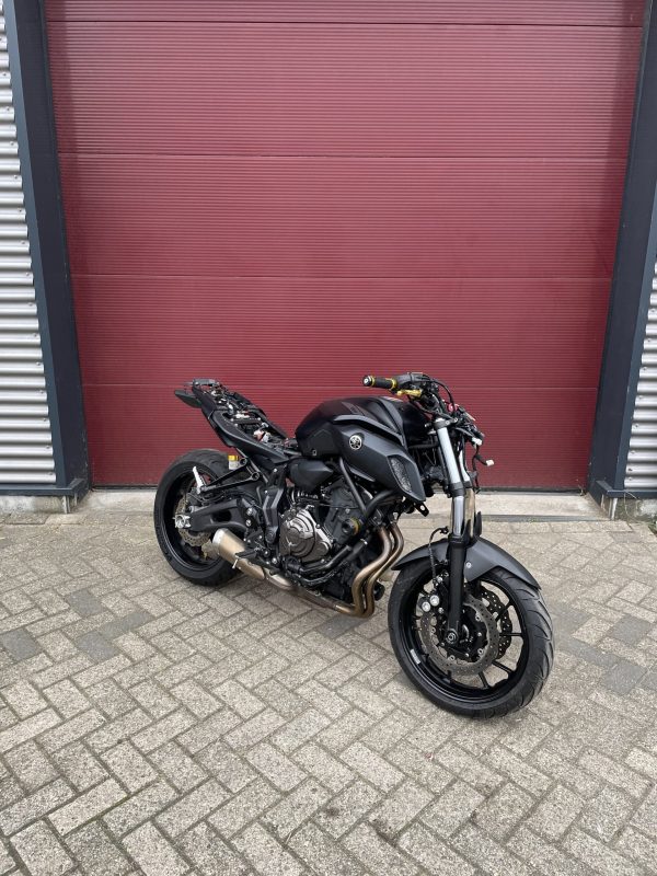 Yamaha MT-07 ABS A2 schade lage tellerstand