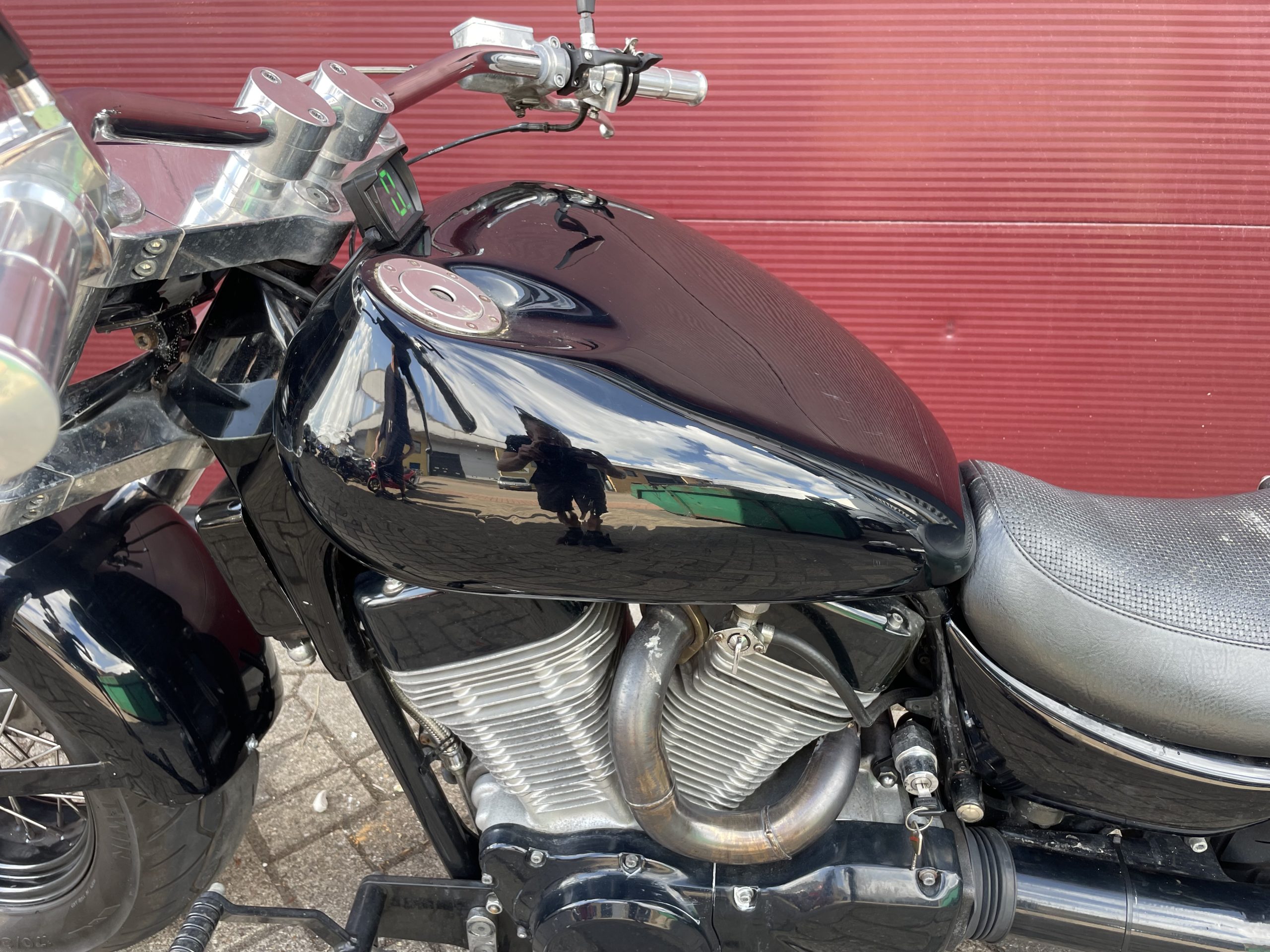 Suzuki VS 1400 Intruder Custom 230 achterwiel en 170 voorwiel - Afbeelding 9